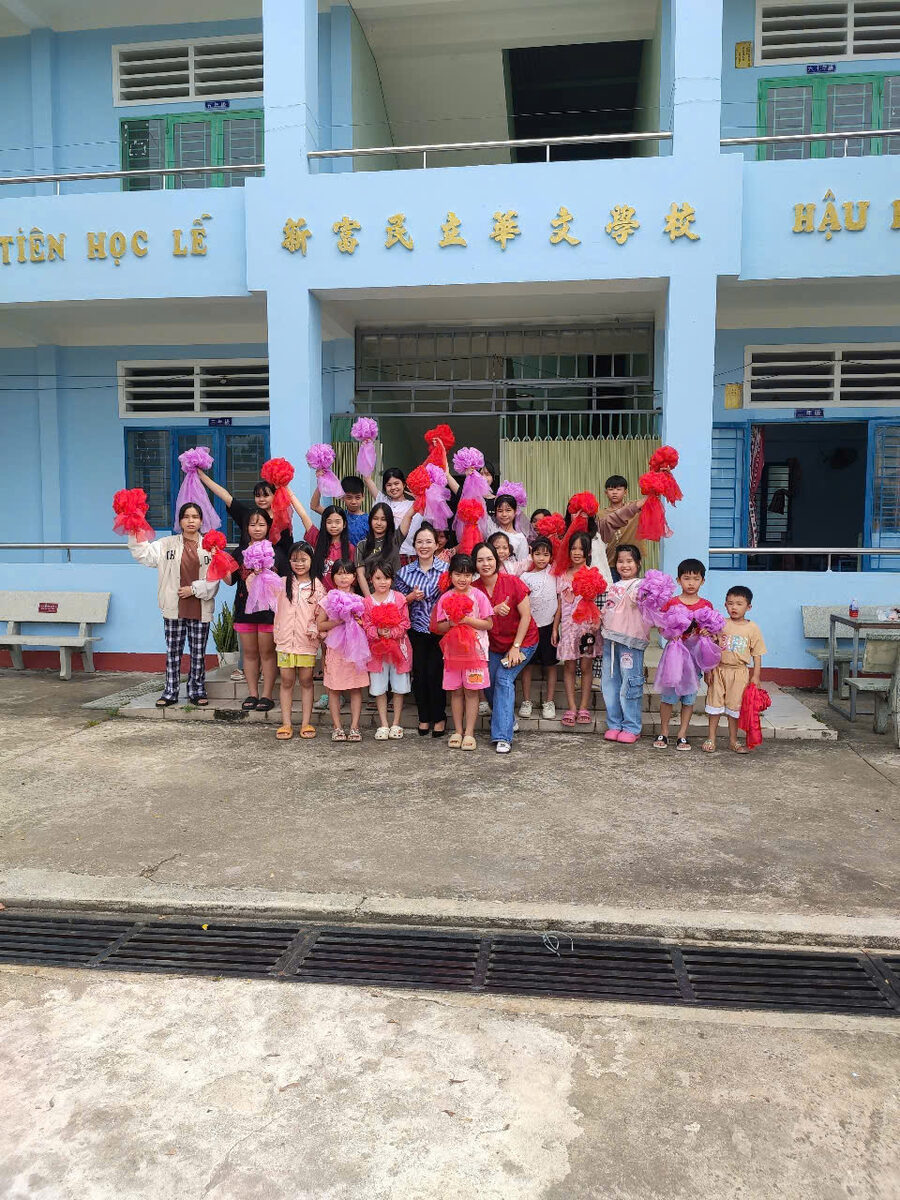 Học sinh Trường Hoa Văn Tân Phú